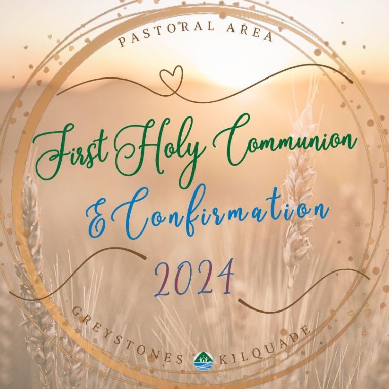 First Holy Communion And Confirmation In 2024 Greystones And Kilquade   FHCCNF2024 Logo 768x768 