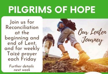 2025 Jubilee Year and Lent – “We are pilgrims on a journey ...
